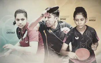 Harmeet Desai, Sreeja Akula and Diya Chitale are now Butterfly Sponsored Athletes