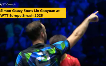 Simon Gauzy Stuns Lin Gaoyuan at WTT Europe Smash 2025