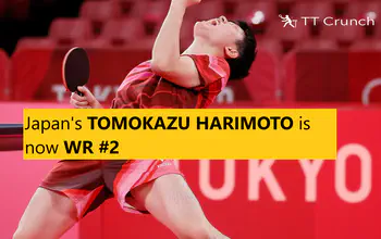 Japan’s Tomokazu Harimoto is now World Rank #2