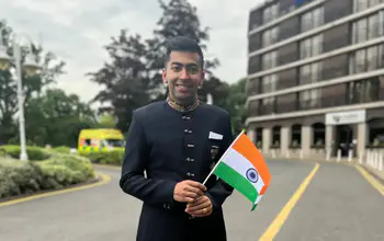 Harmeet Desai, India’s No 1 table tennis player