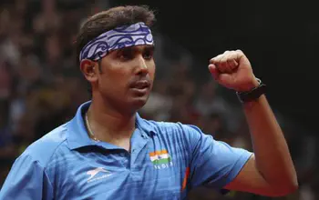 Achanta Sharath Kamal in Semi Finals of Oman Open