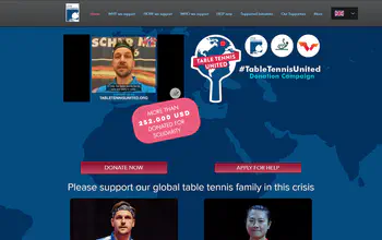 Support Table Tennis Overcome Covid