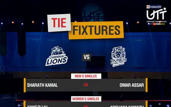 UTT Season 4 - Day 1 Puneri Paltan vs Chennai Lions